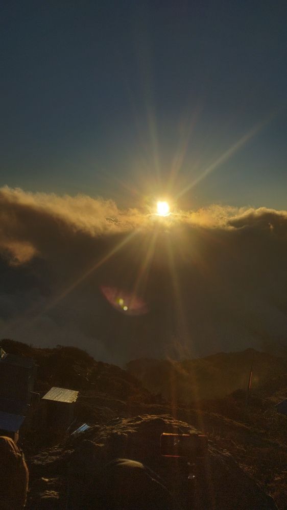 Dusk time in Himalaya