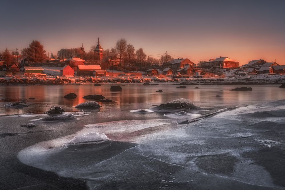 First ice in Karelia