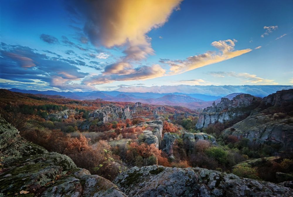 Sunrise at the Belogradchik rocks