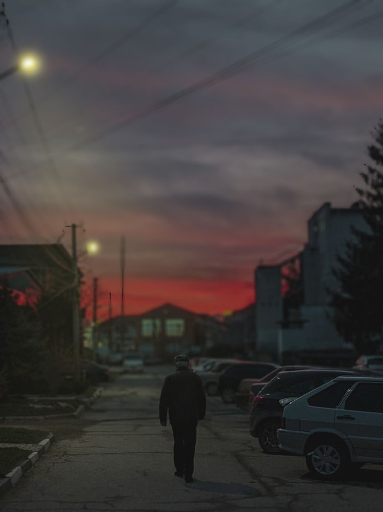 По своим делам...