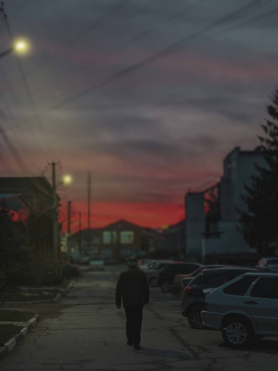 По своим делам...