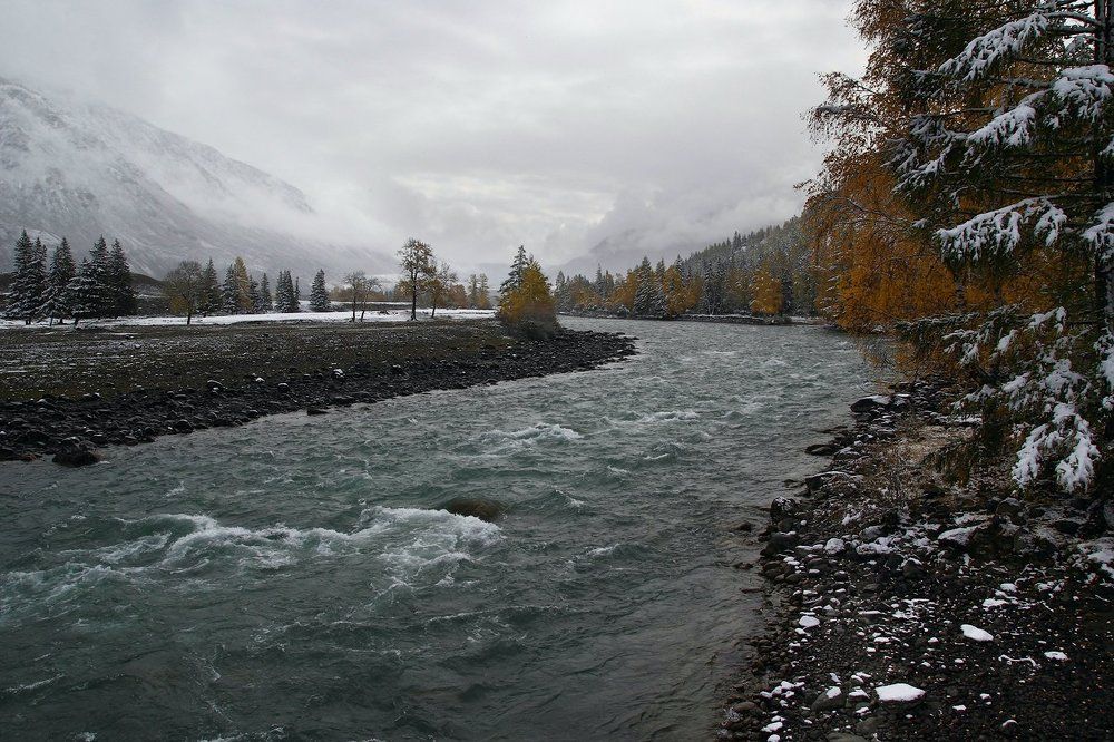 Припорошило...