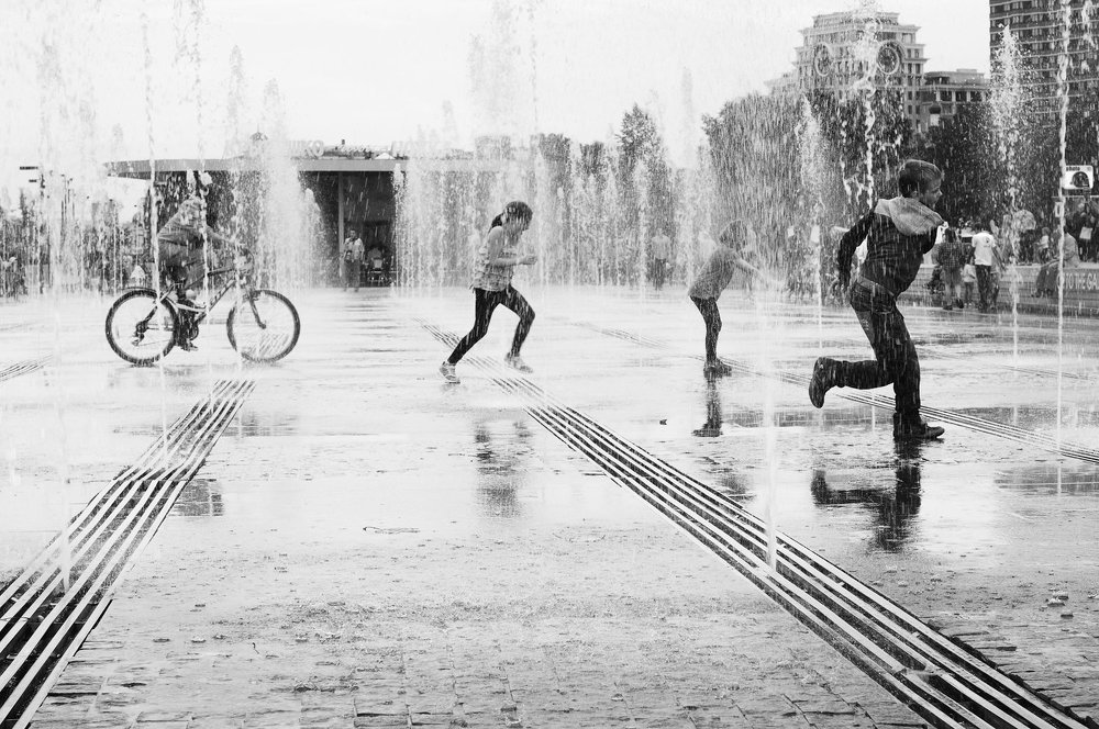 Фонтан на Крымской набережной