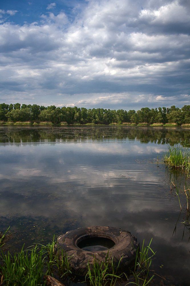 Присутствие людей в природе...