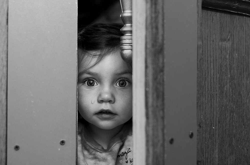 Девочка со слезинкой