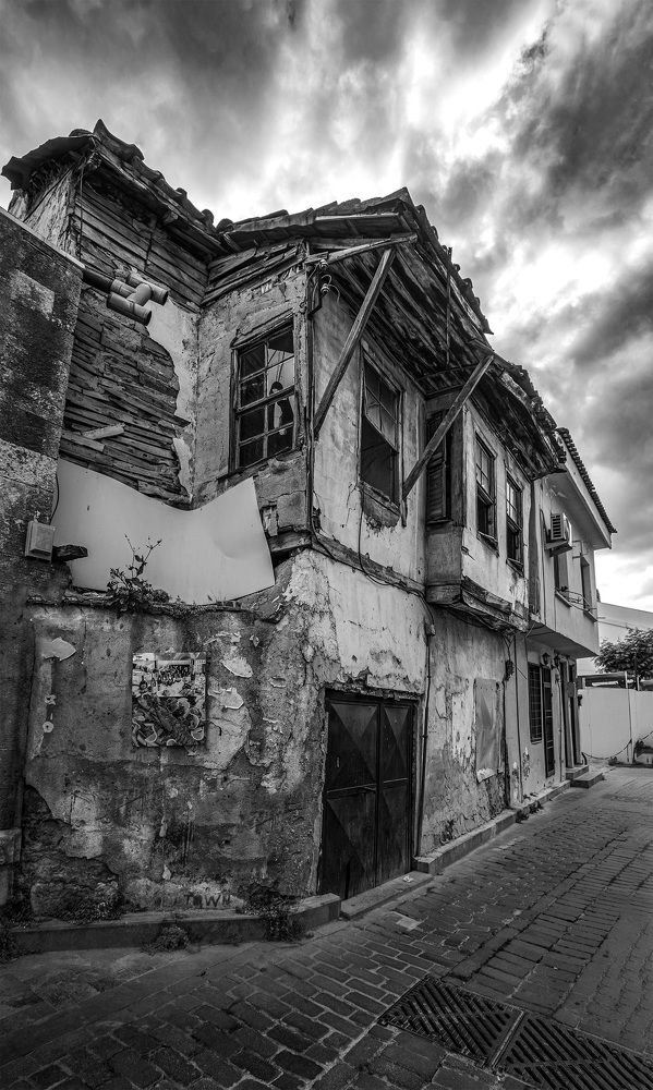Old Houses of Old Town of Antalya