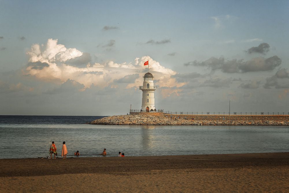 Lighthouse, Alanya, Tyrkey