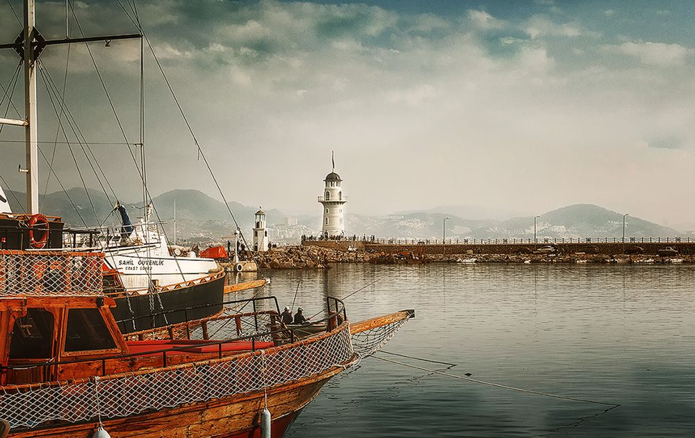 Lighthouse, Alanya, Tyrkey
