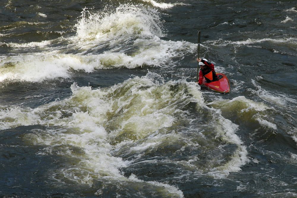 На реке Вуоксе