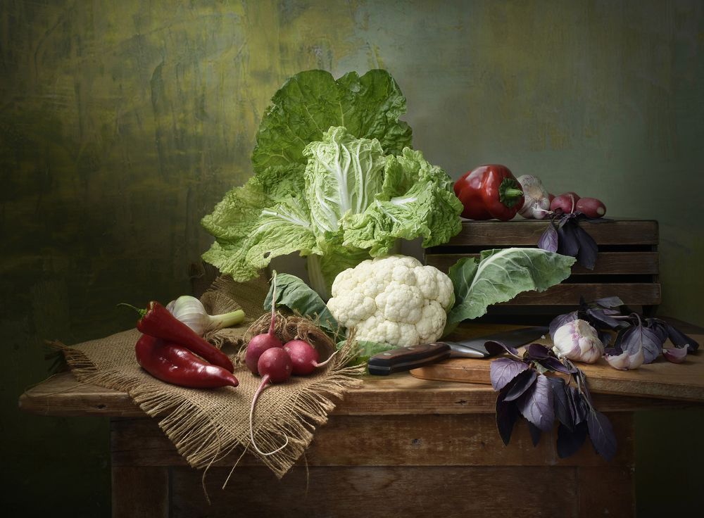 Натюрморт с капустой