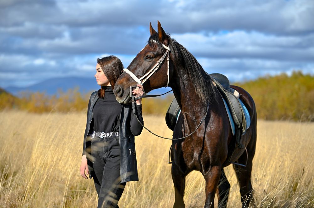 Ульяна с другом