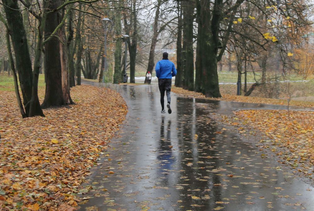 А в беге можно и летать!