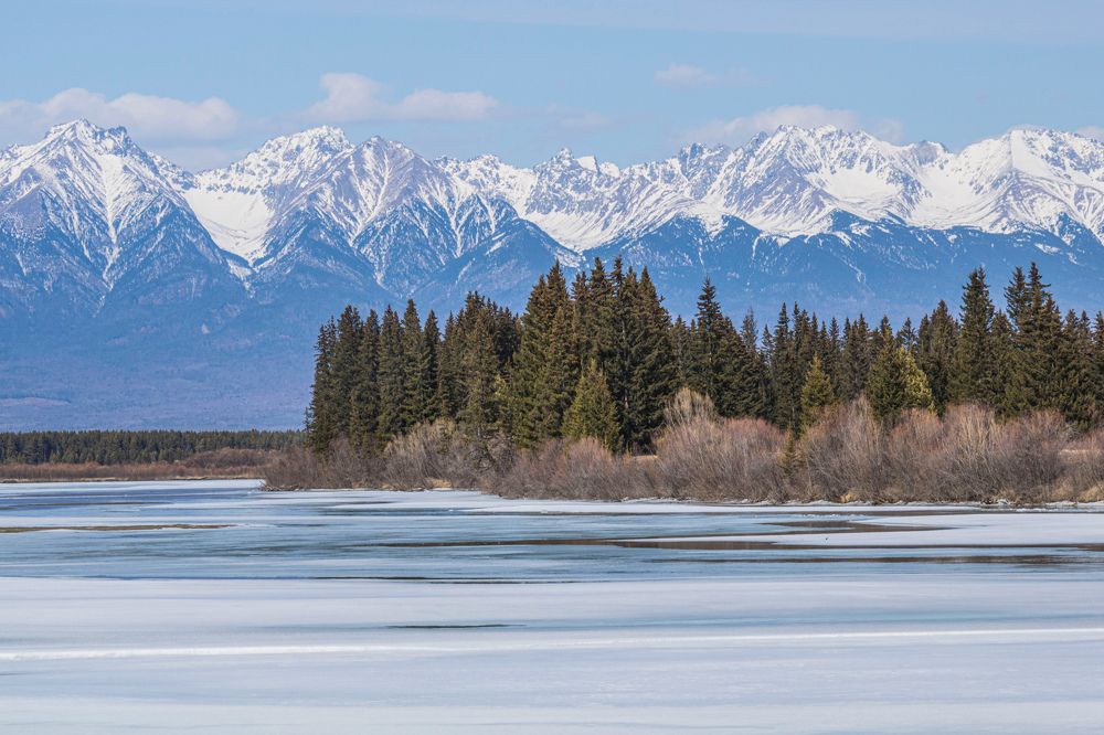 Апрель на р.Иркут.