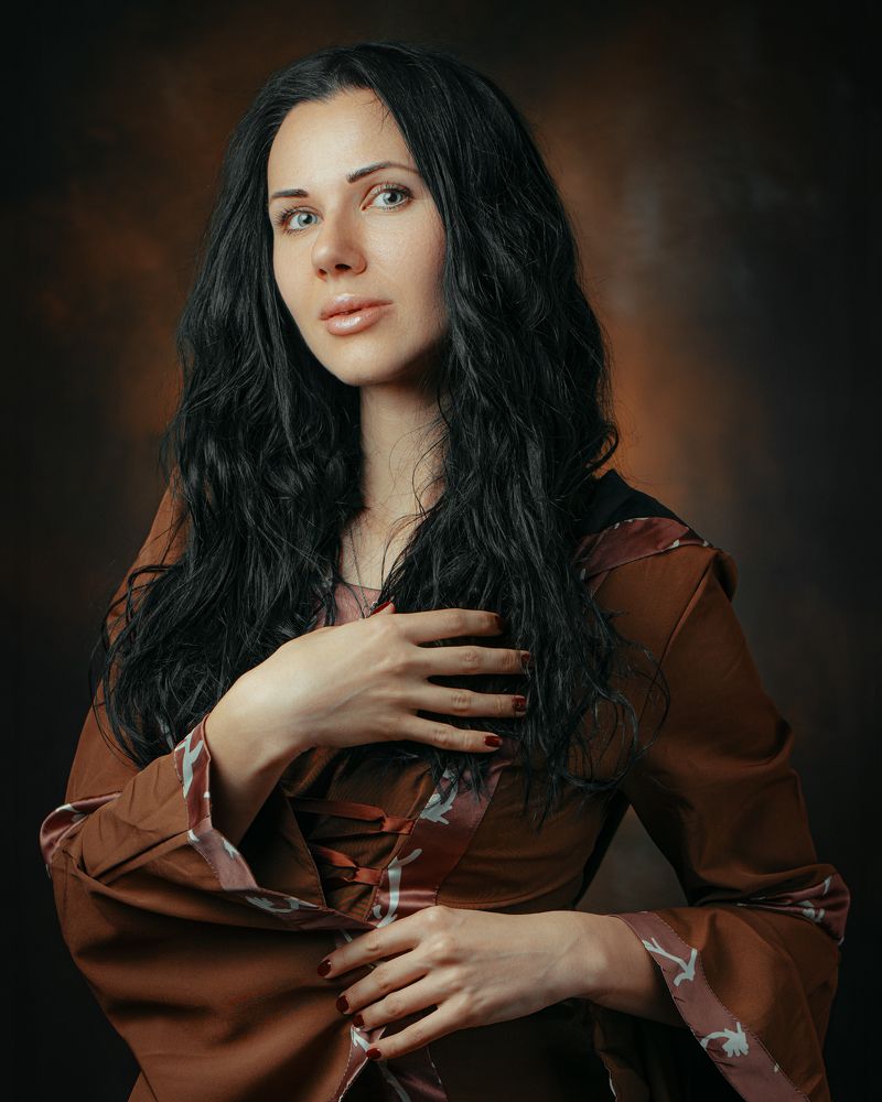 The girl from the painting