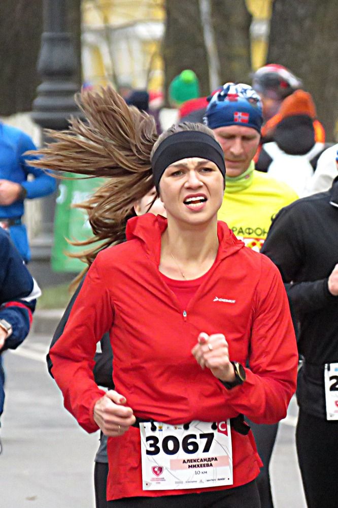 Полумарафон в Гатчине.