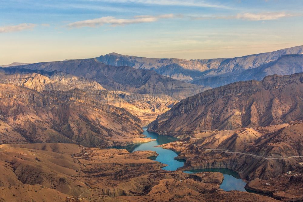 Гунибское водохранилище.