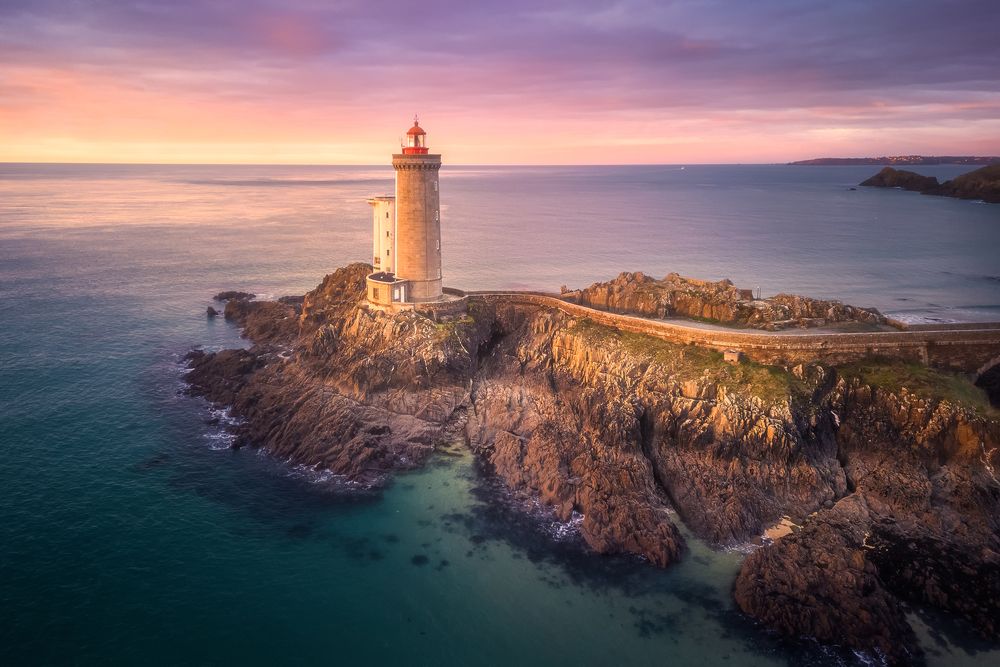 Волшебный рассвет в Бретани