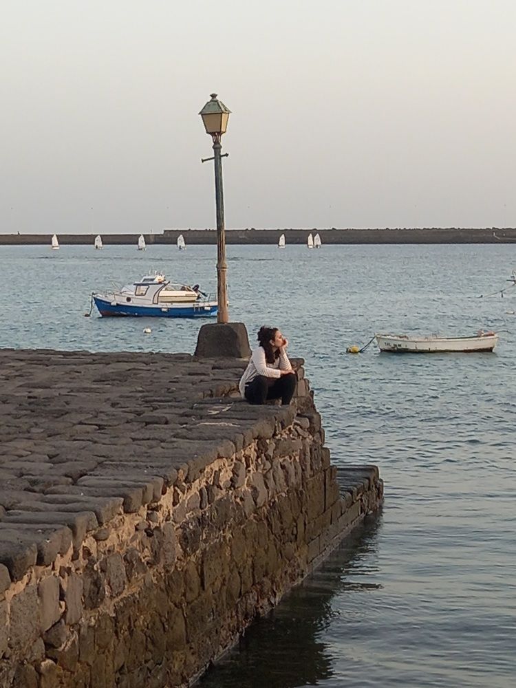 Woman and the sea
