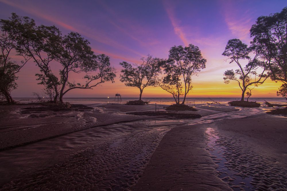 Dawn on Go Cong beach