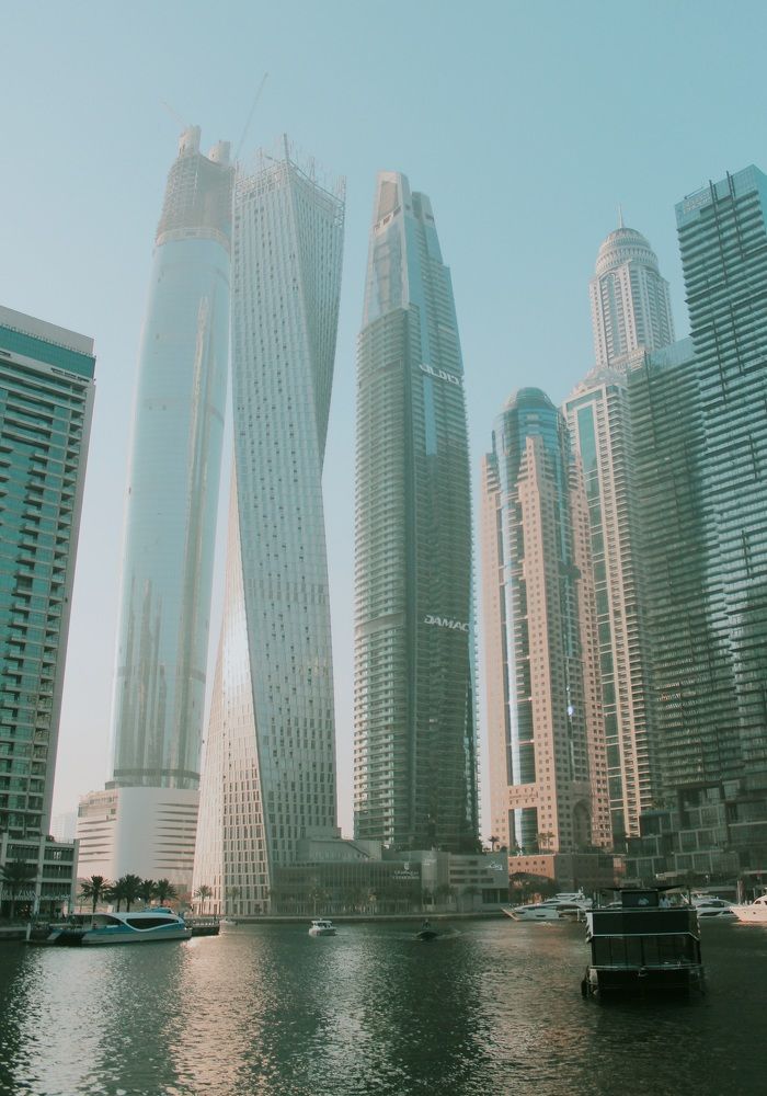 Dubai Marina Skyscrabes, UAE