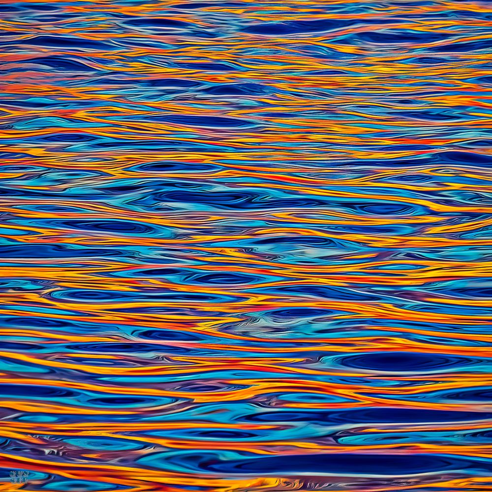 Красное Солнце в Черном море.