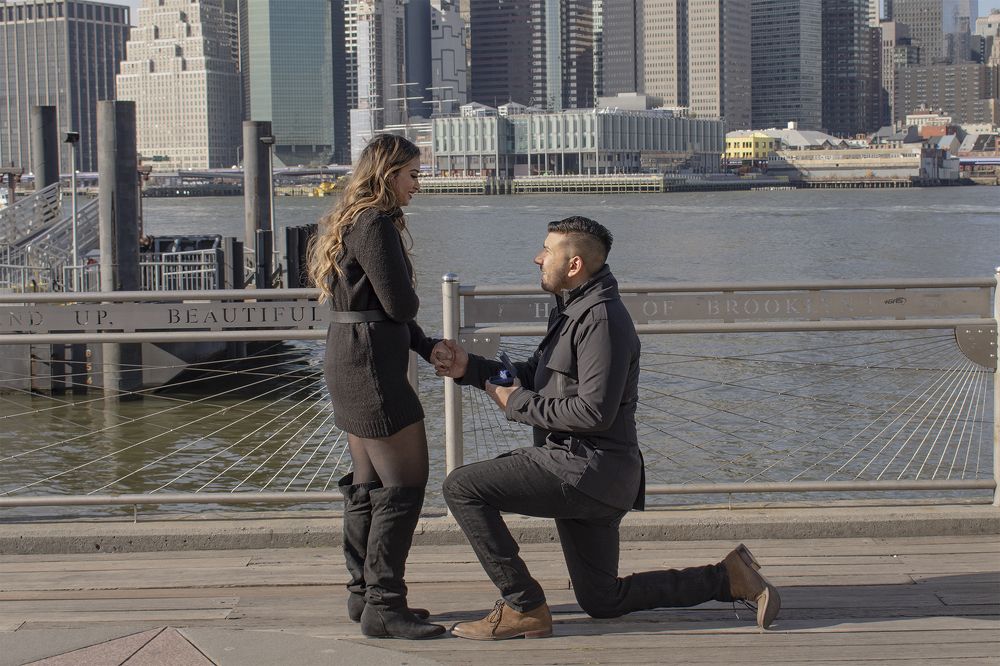 предложение руки  и сердца