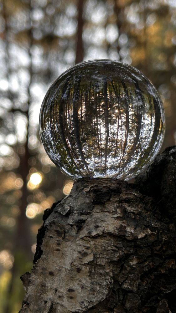 Стеклянный шар