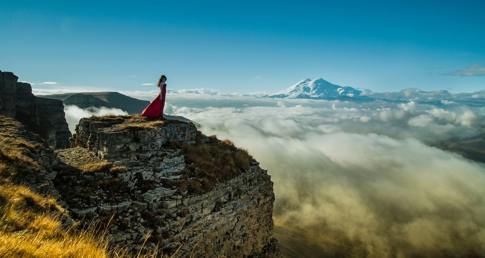 Эльбрус и красавица