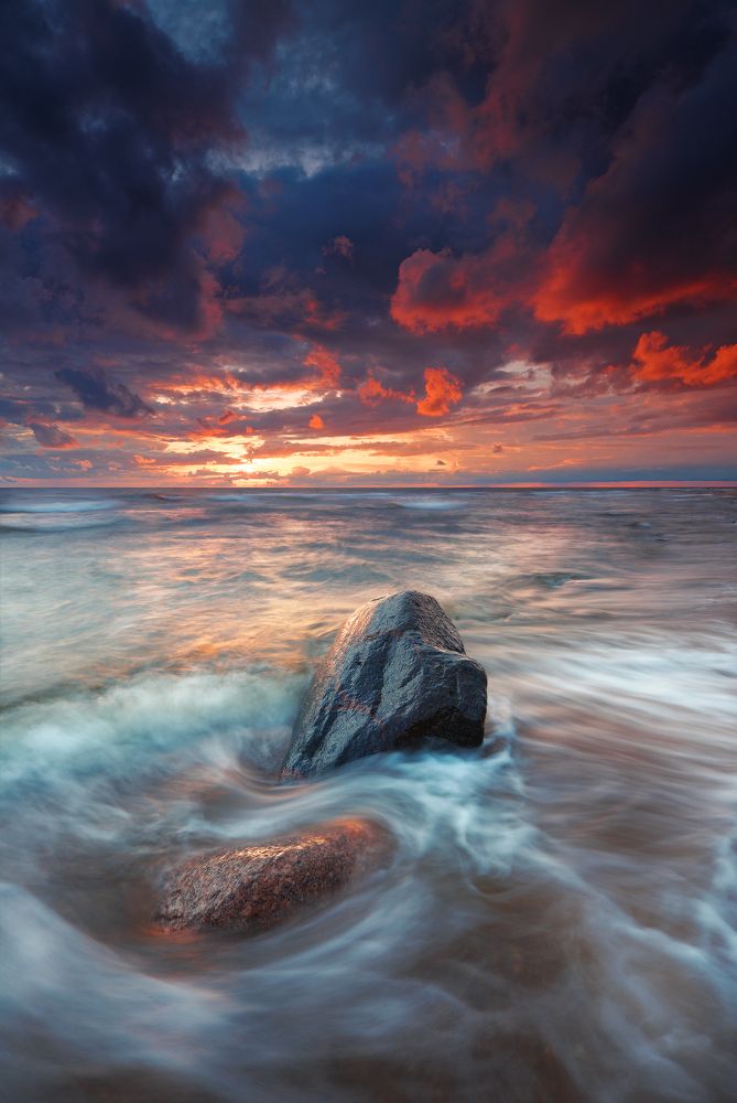 Красный закат