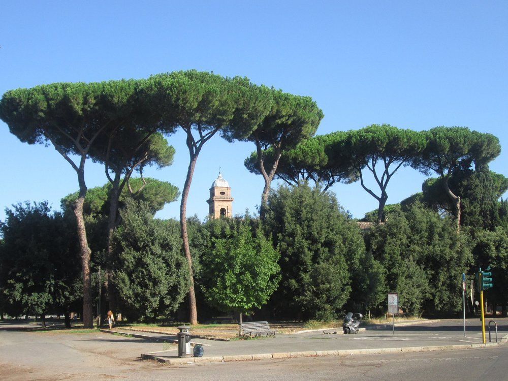 Термы Каракаллы. Парк