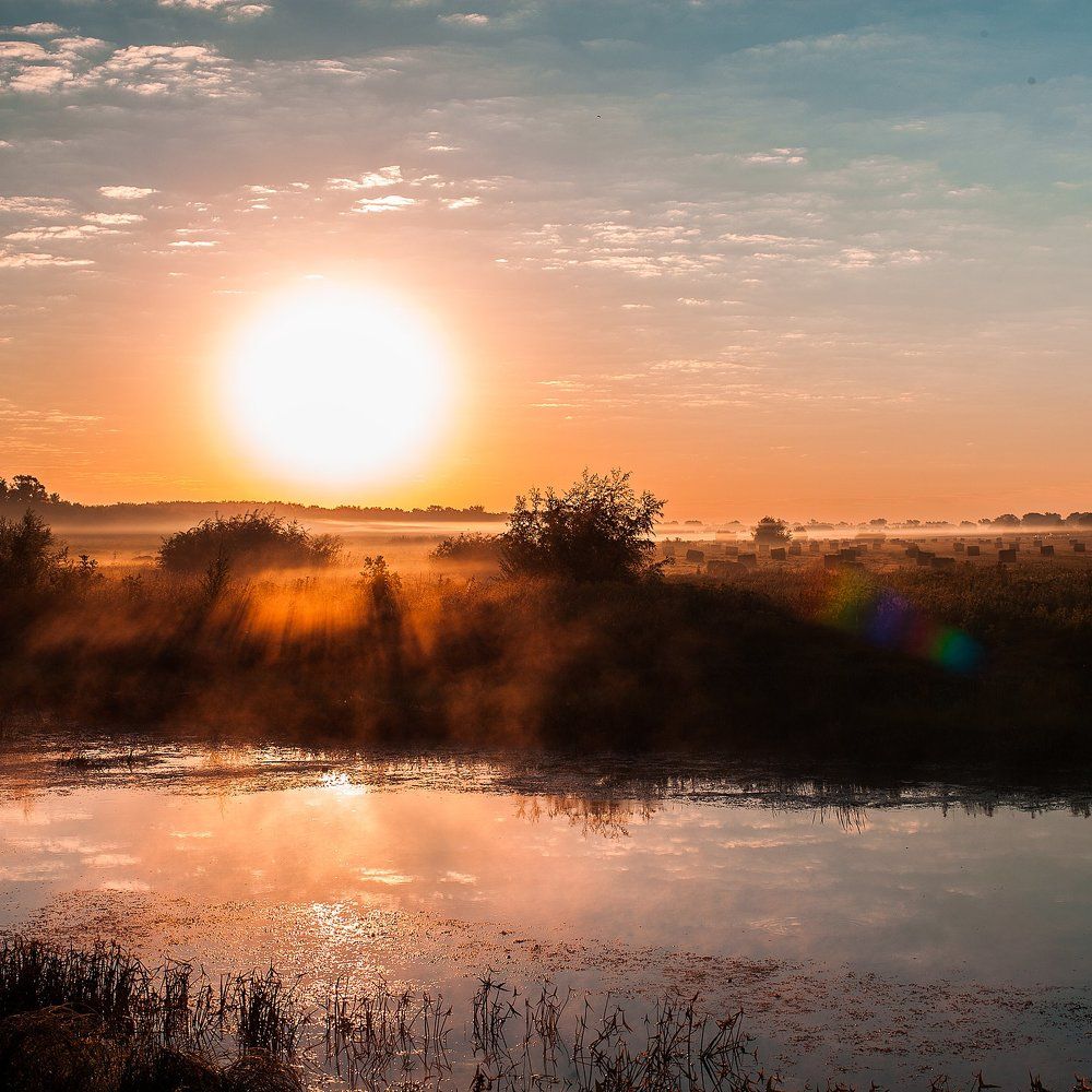 Рассвет в хуторе "Бобры"