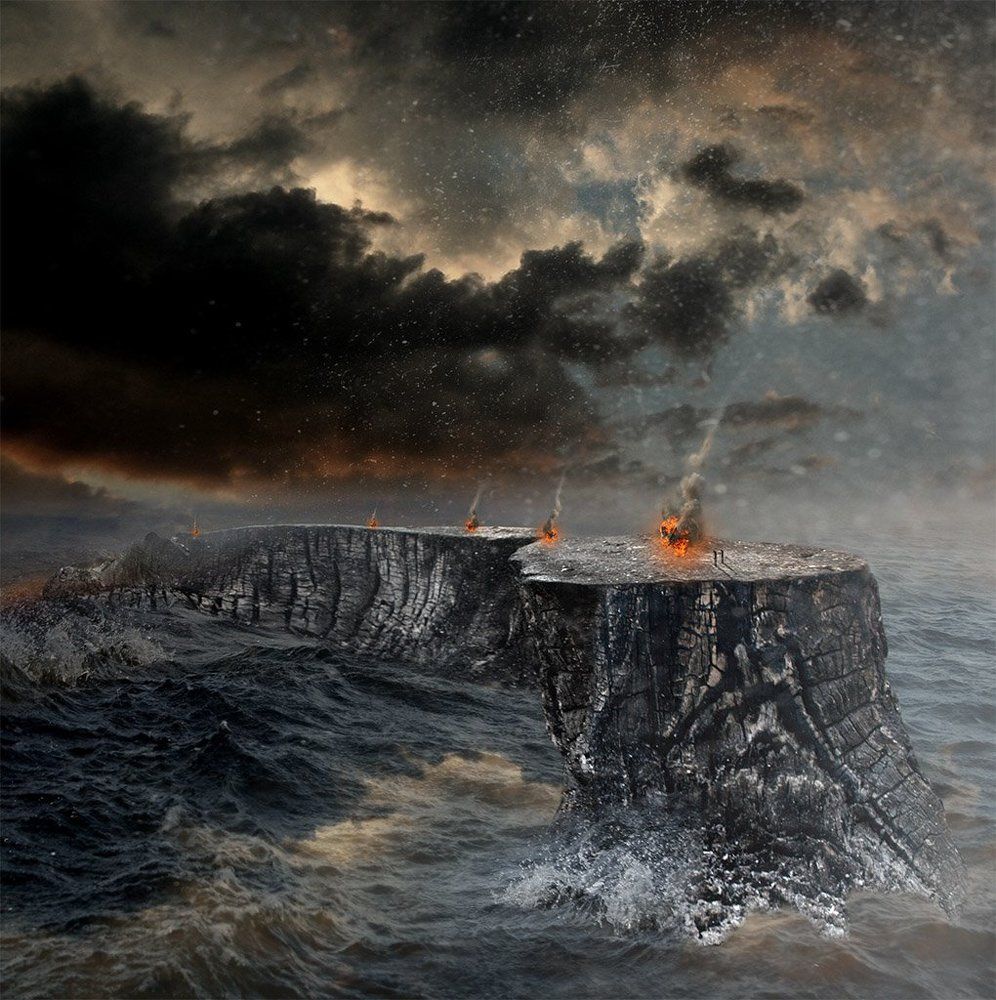 Последние огни...