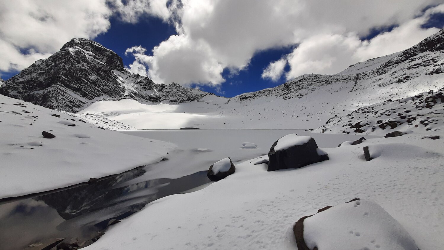 Snowy peaks
