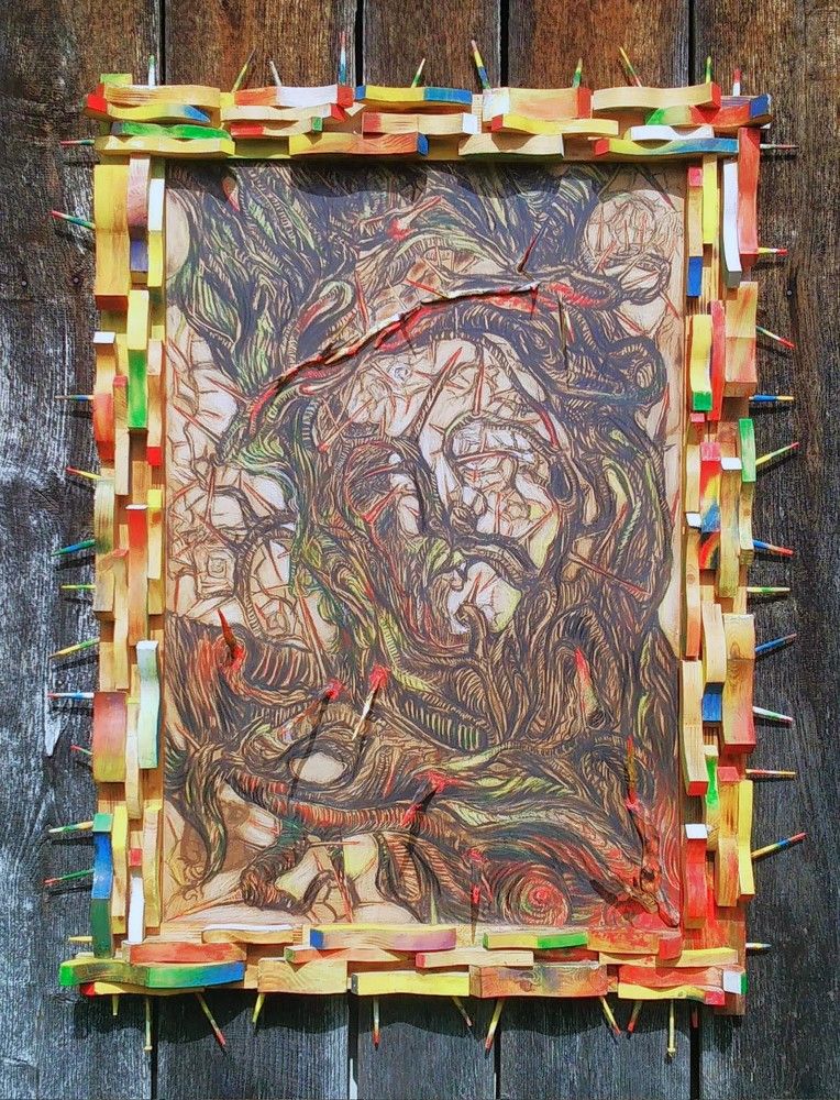 Self-portrait in another Plan