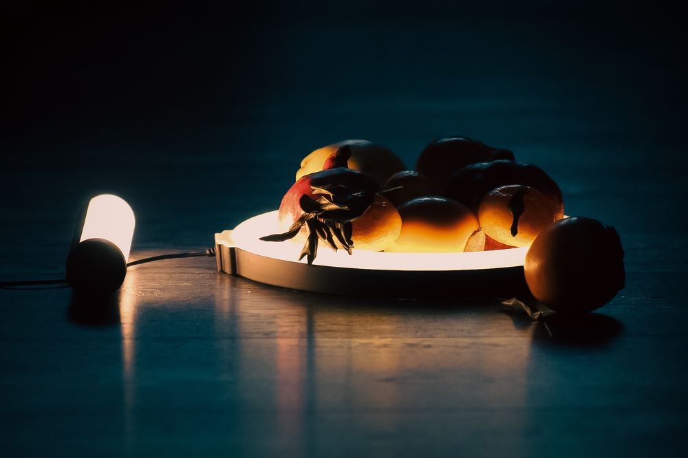 Лампы, мандарины