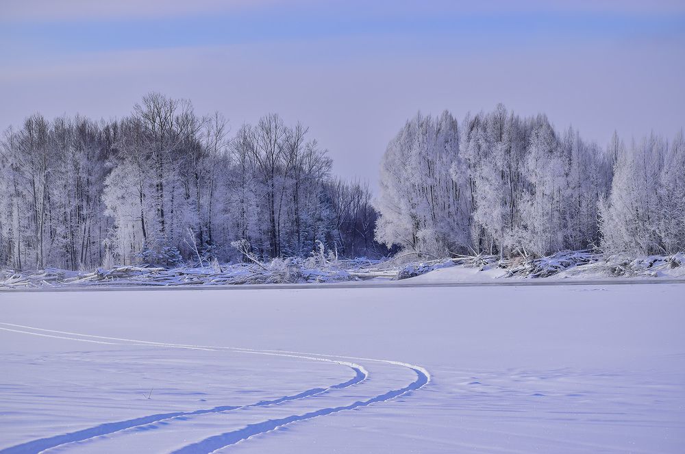 Блестящая музыка снега