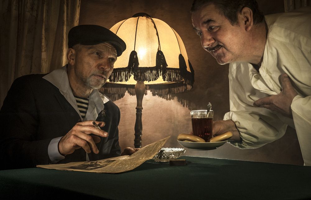 Мы с Лёхой в образе.