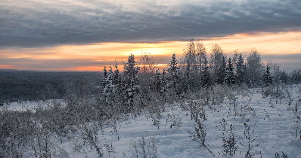 Зимний восход