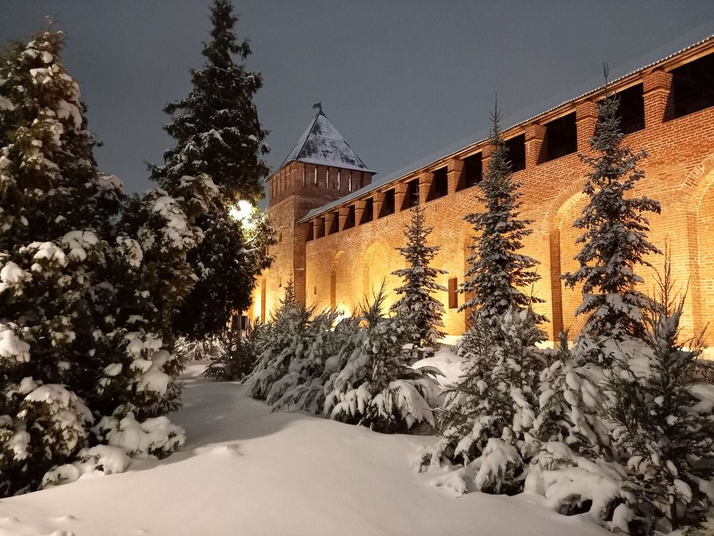 Снежный вечер