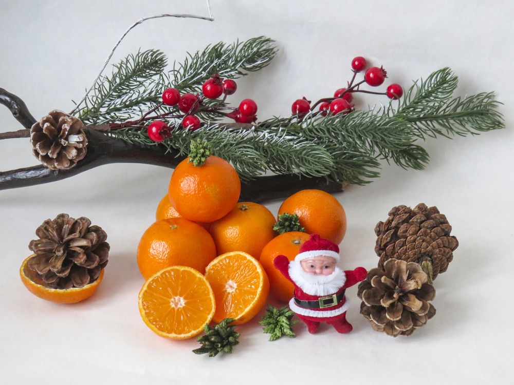 Mandarins and Santa Claus