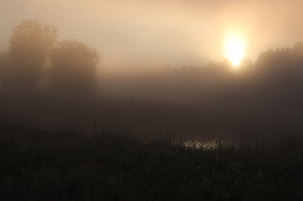 На рассвете