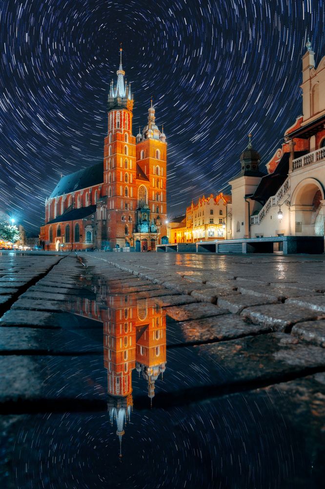 Divine Majesty: St. Mary's Basilica on Krakow's Main Square