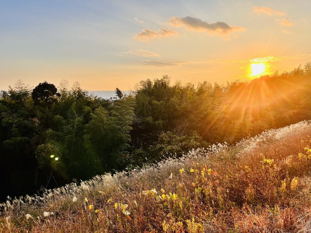 Calmness before sunset