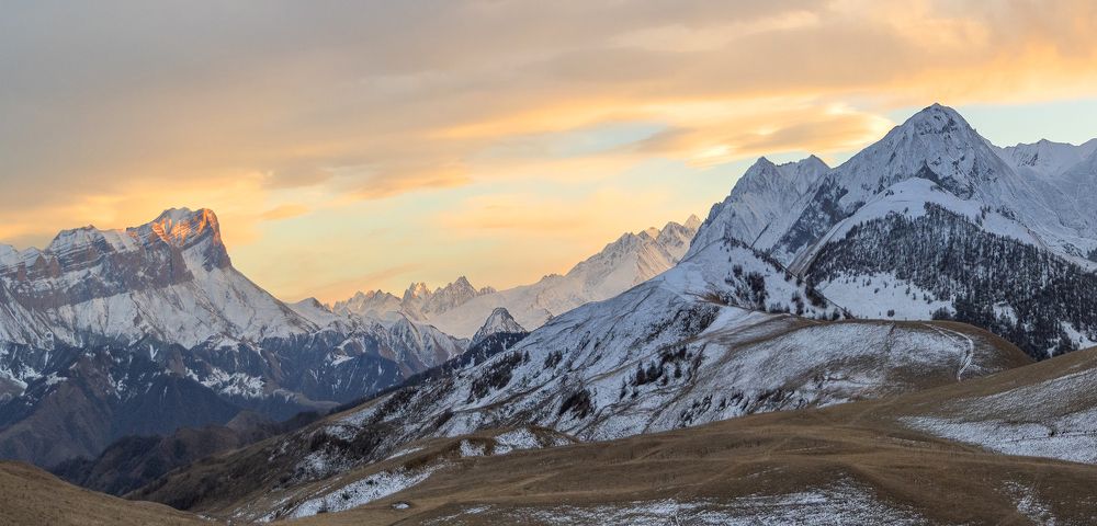 В красках заката