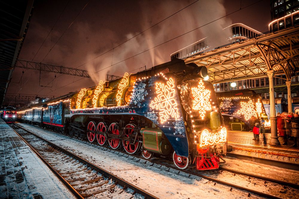 Поезд деда мороза