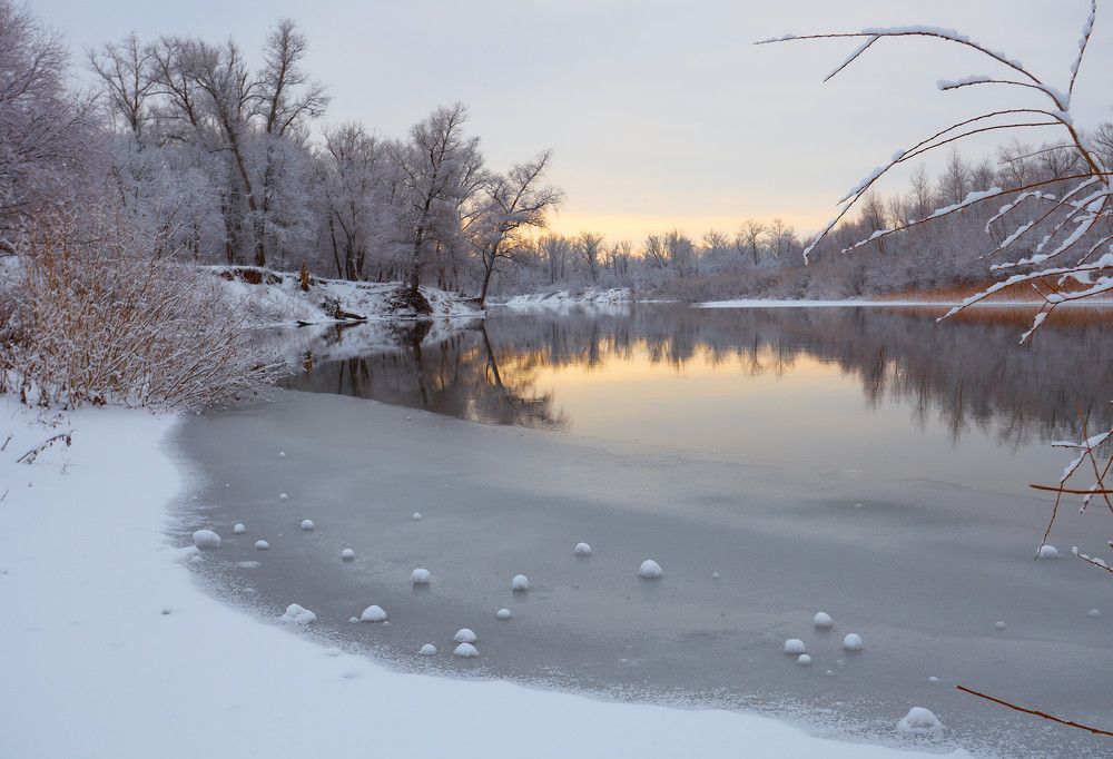 Начало ледостава