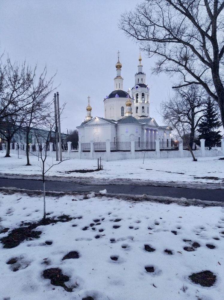 Православный храм Орловской епархии Богоявленский собор.