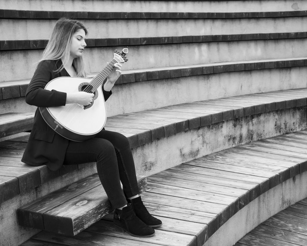 Portuguese Guitar Player