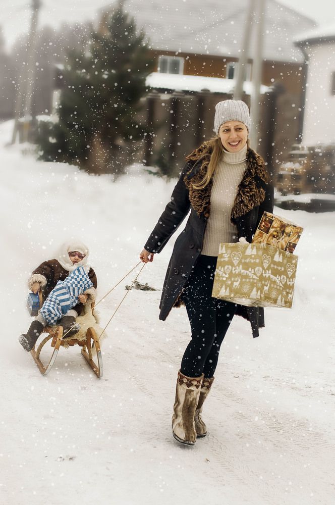 Прогулка в Рождество