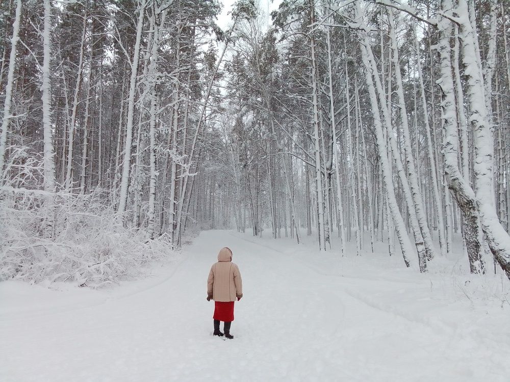 Перед величием.